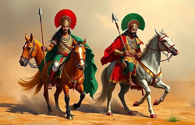 Valpoi Victory regional warrior units showing North Indian Rajput, South Indian Chola, East Indian Paik, and Northeast Indian Naga soldiers